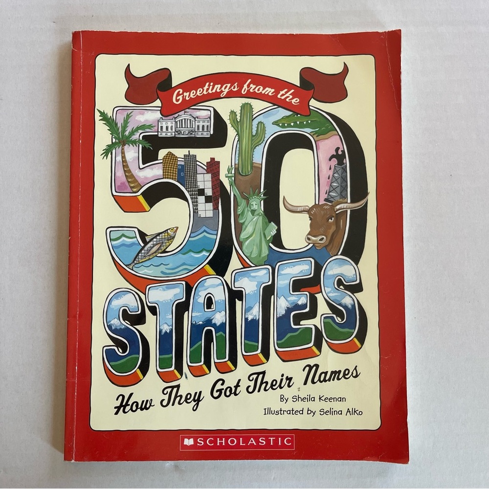 Greetings from the 50 States: How They Got Their Names book